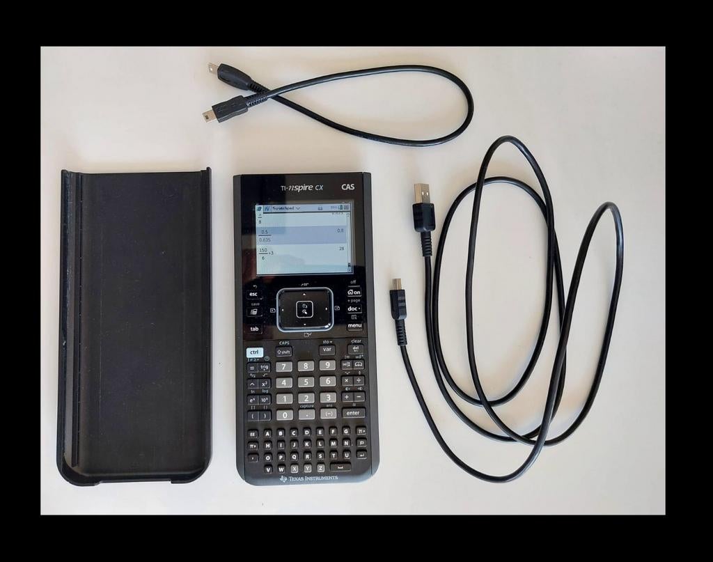 Texas Instruments TI-Nspire CX CAS calculatrice graphique, Ophalen, Grafische rekenmachine, Zo goed als nieuw