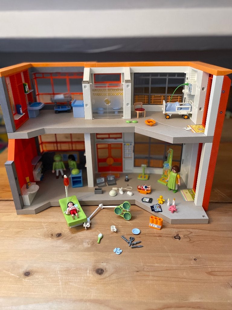 Playmobil ziekenhuis, Ophalen, Gebruikt, Complete set