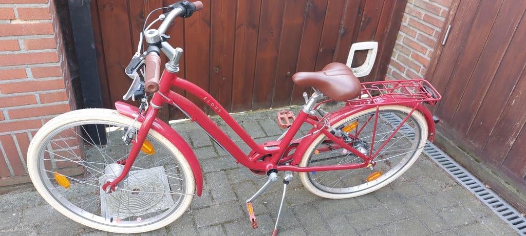 Meisjesfiets 24 inch btwin, Fietsen en Brommers, Ophalen, 24 inch, Versnellingen