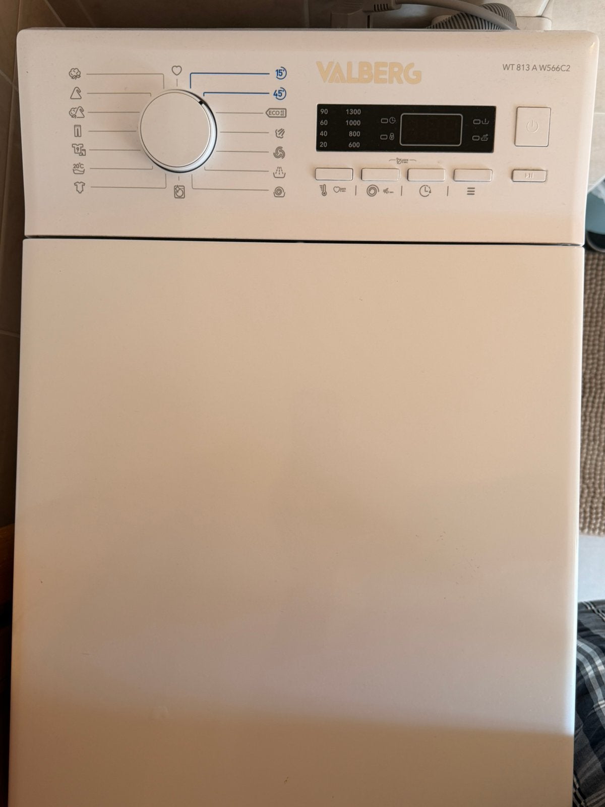 Lave linge top, Enlèvement, Comme neuf