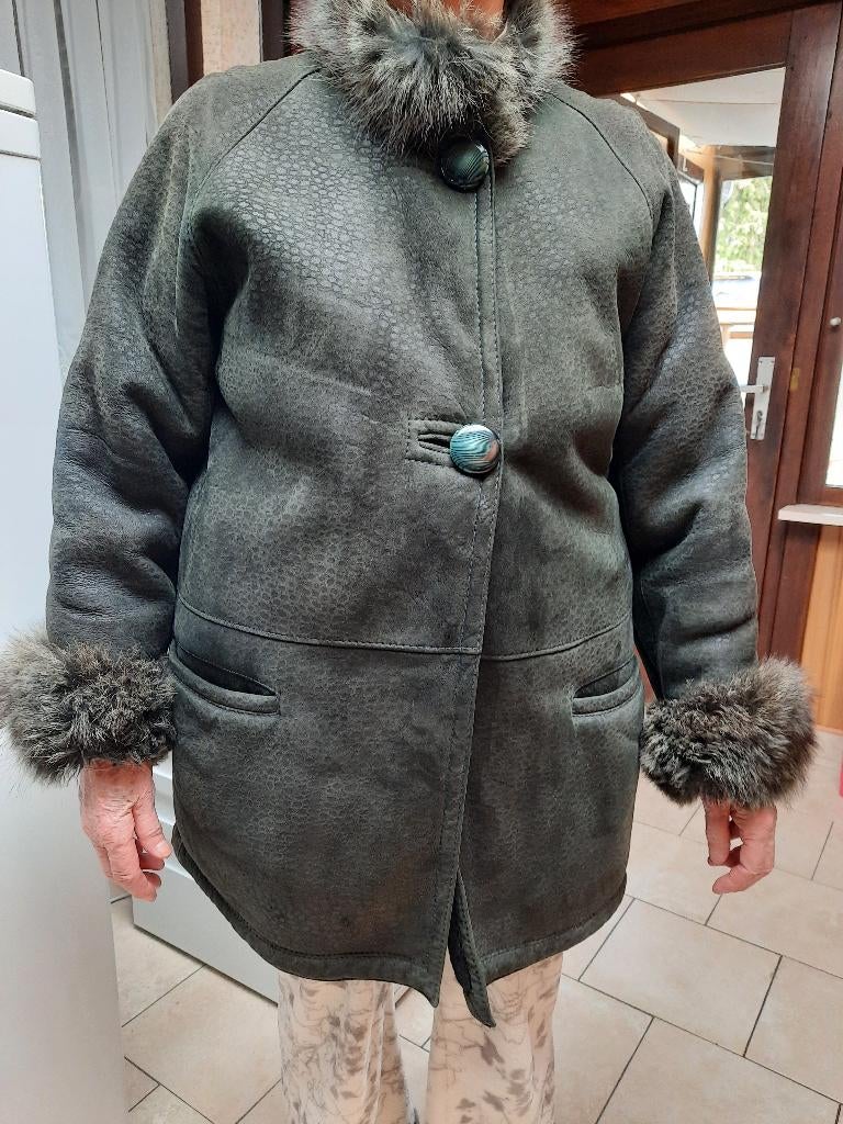 Dames Lederen  jas, Enlèvement, Porté, Taille 42/44 (L)