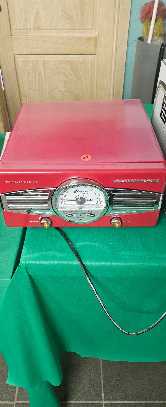 Platenspeler/radio, Audio, Tv en Foto, Platenspelers, Ophalen, Platenspeler