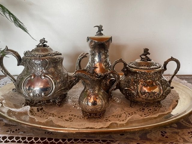tête à tête, Antiek en Kunst, Antiek | Servies compleet, Ophalen of Verzenden