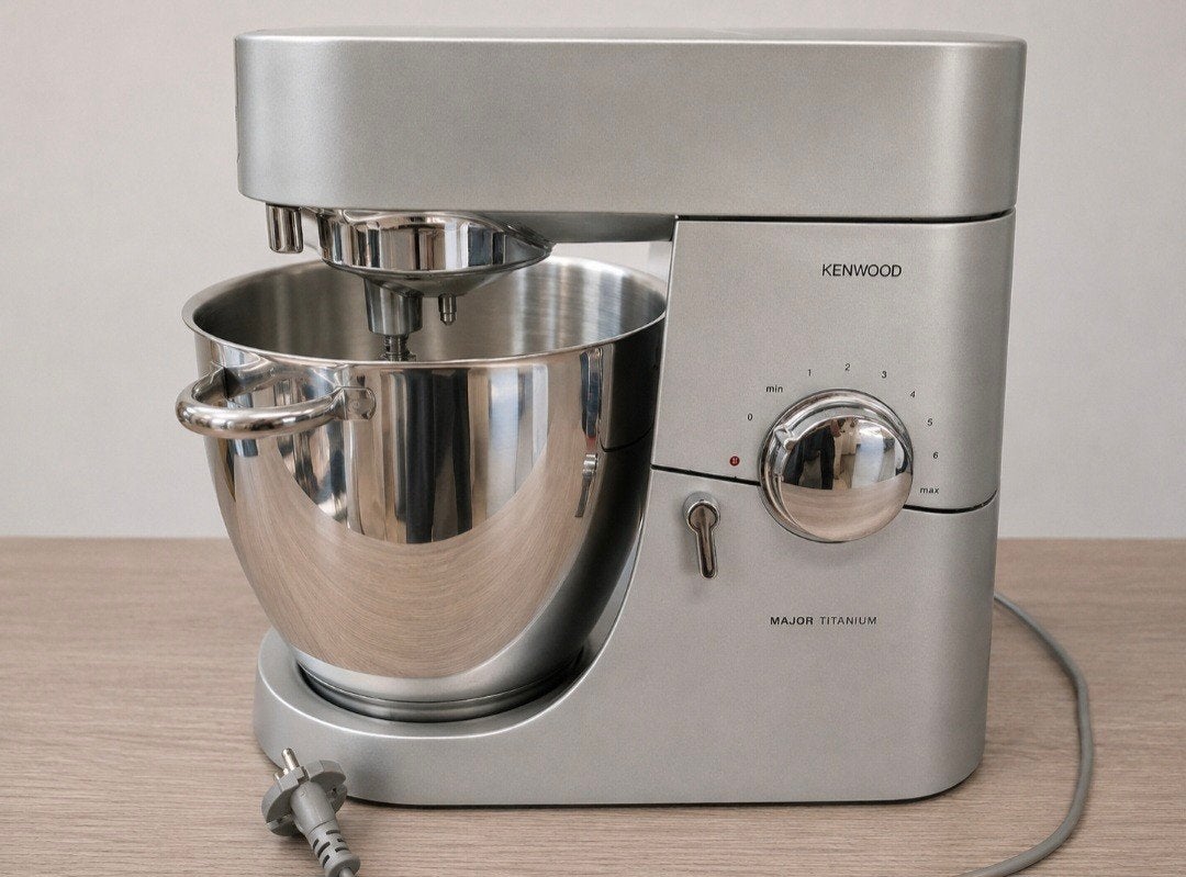 Kenwood Major Titanium, 4 litres ou plus, Enlèvement, Comme neuf, Résiste au lave-vaisselle