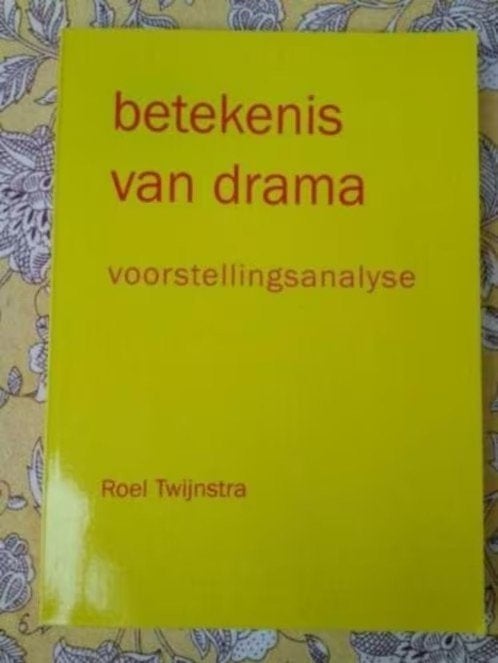 Betekenis van drama voorstellingsanalyse -, Livres, Art & Culture | Danse & Théâtre, Enlèvement