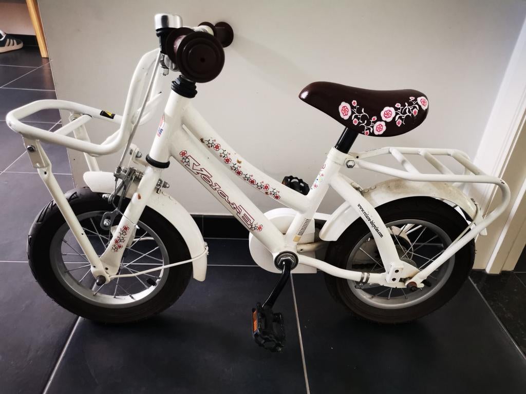 Kinderfiets meisjes 12 inch, Ophalen, Zijwieltjes, Volare, Minder dan 16 inch