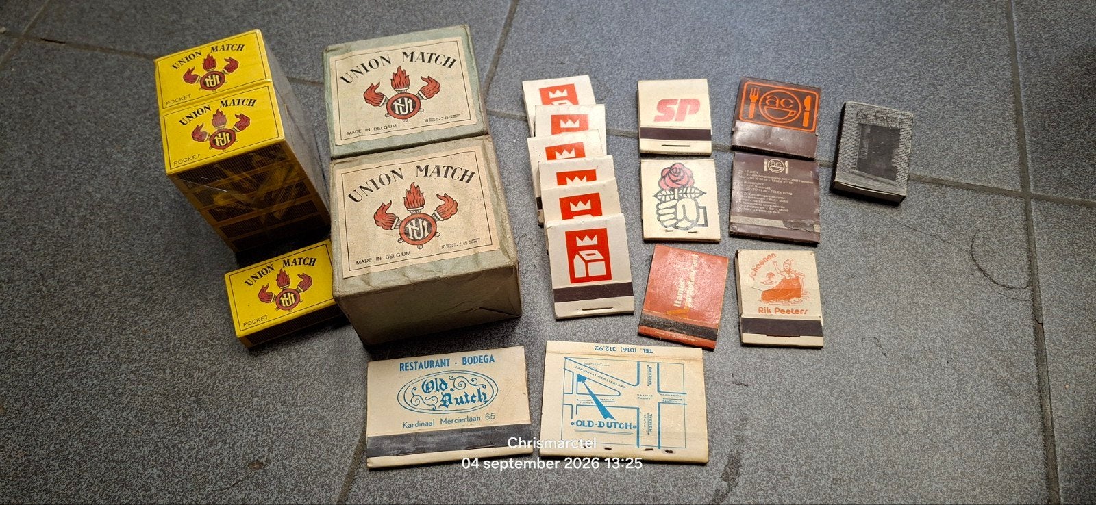 Lucifer verzameling, Collections, Articles de fumeurs, Briquets & Boîtes d'allumettes, Enlèvement
