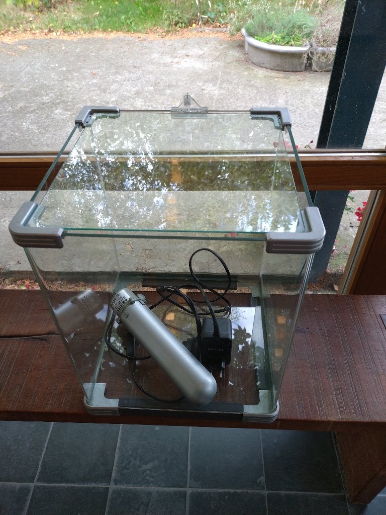 Aquarium, Dieren en Toebehoren, Vissen | Aquaria en Toebehoren, Ophalen, Gebruikt, Leeg aquarium, Overige merken