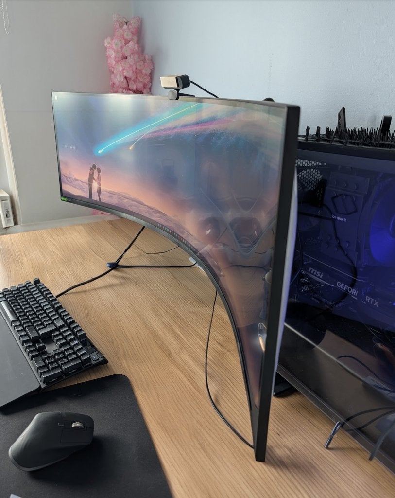 Samsung Odyssey G9 49" – Ligne verticale, Gaming, Moins de 1 ms, VA, Utilisé