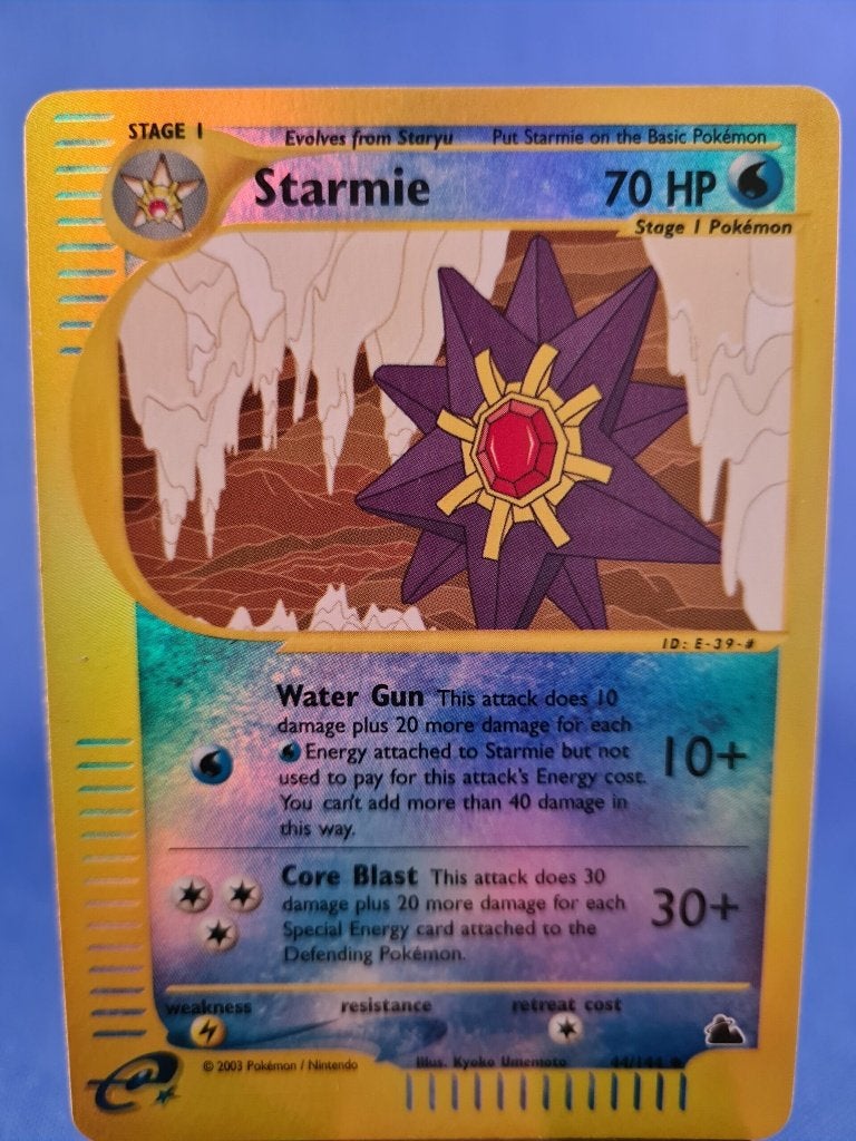 Starmie 44/144 - Skyridge (Reverse Holo), Verzenden, Gebruikt