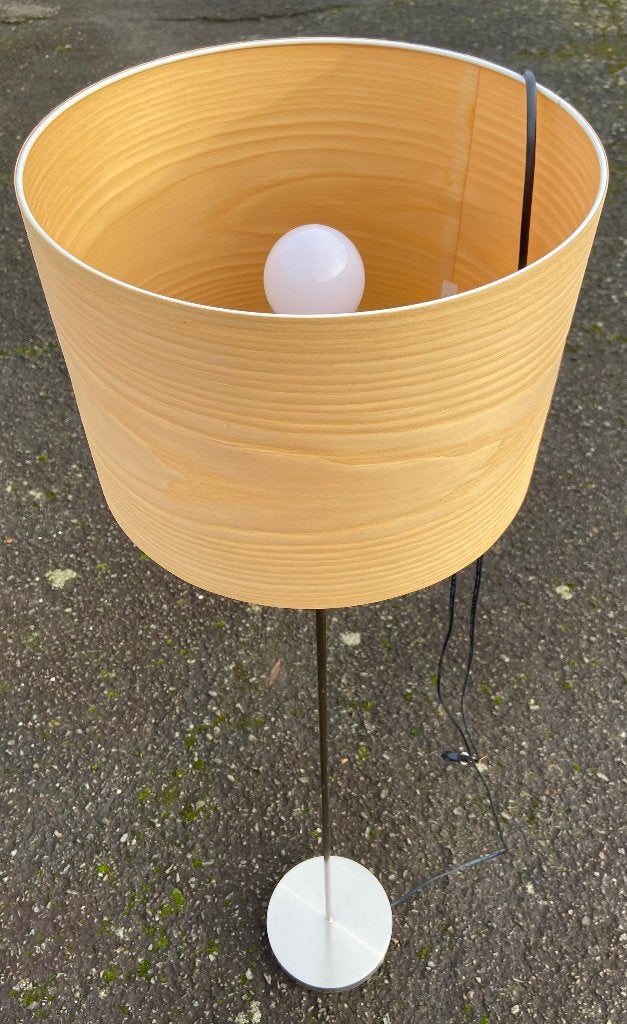 Luminaires abat-jour sur pied, Beige, Rond, Enlèvement, 150 cm