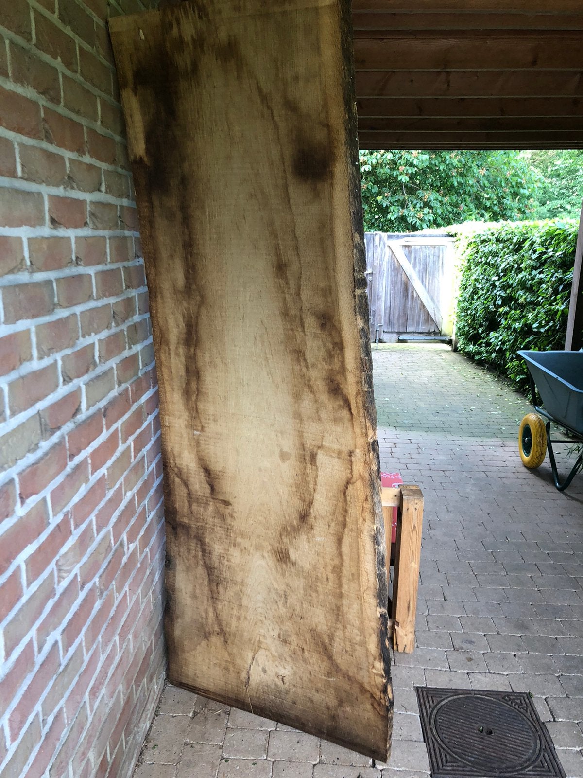 Eiken plank, Enlèvement, Comme neuf, Chêne, Planche