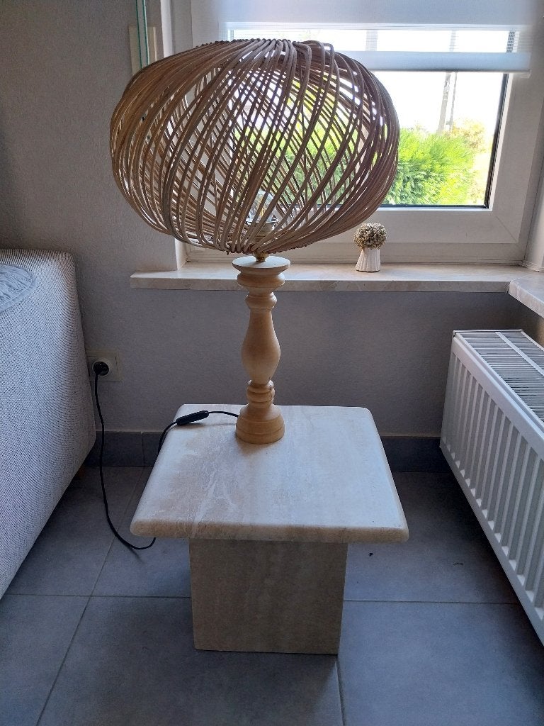 Table de salon  en travertin, 100 à 150 cm, Enlèvement, Utilisé, 50 à 100 cm