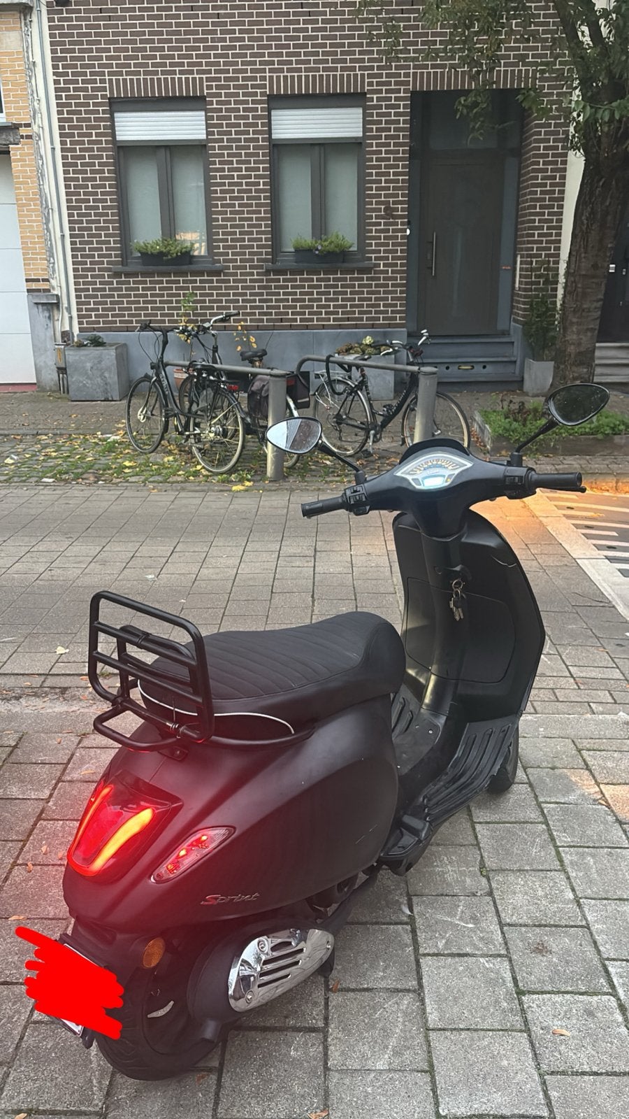 Vespa sprint 2017, Fietsen en Brommers, Ophalen, Gebruikt, Overige modellen, Klasse A (25 km/u)