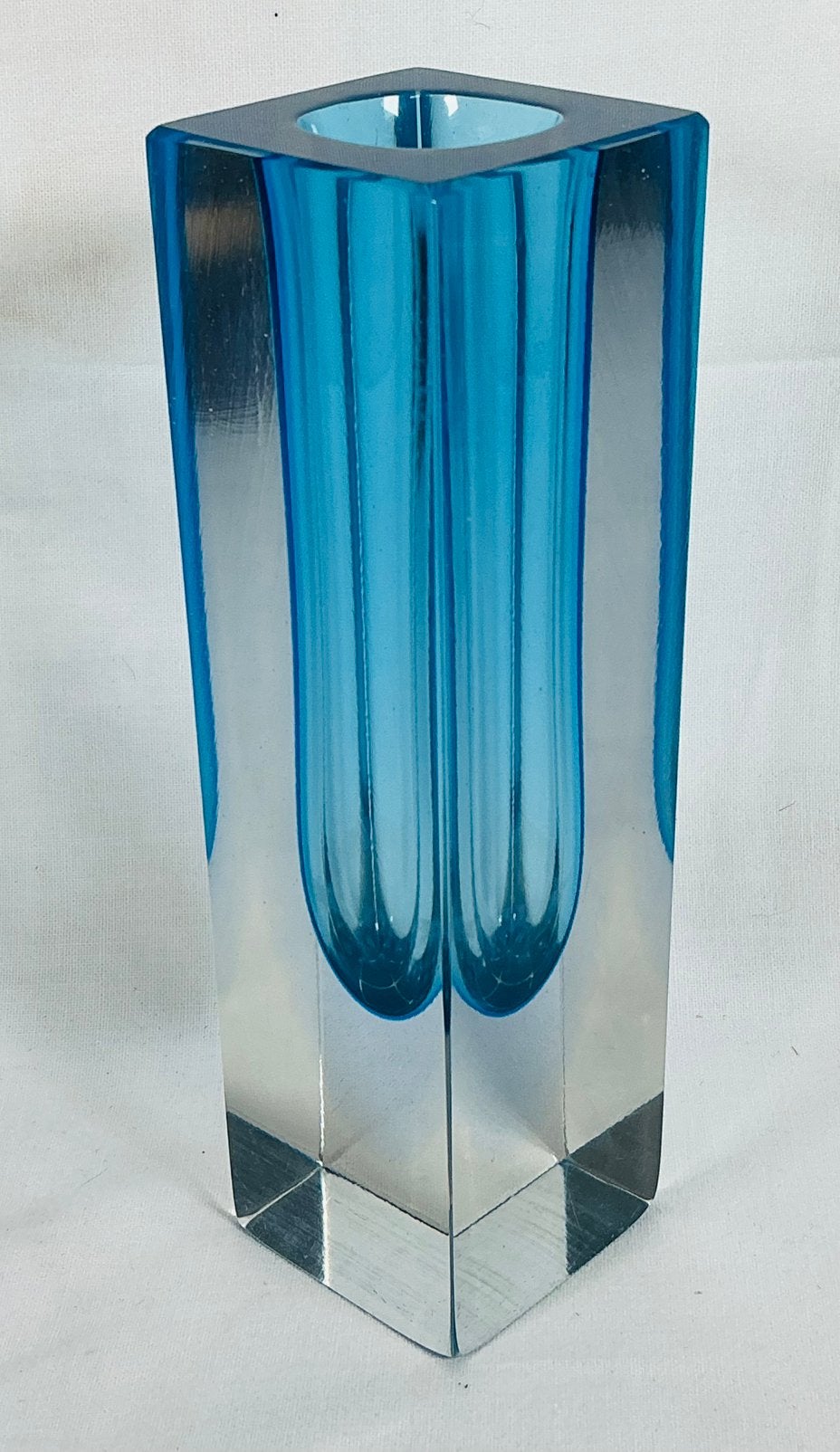 Vase en verre d'été au design vintage de Murano Flavio Poli, Enlèvement ou Envoi, Maison et Meubles