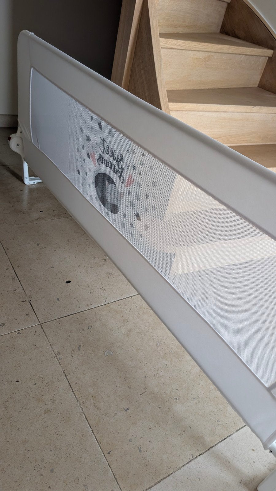 Bedhekje wit 150x65x2, Ophalen