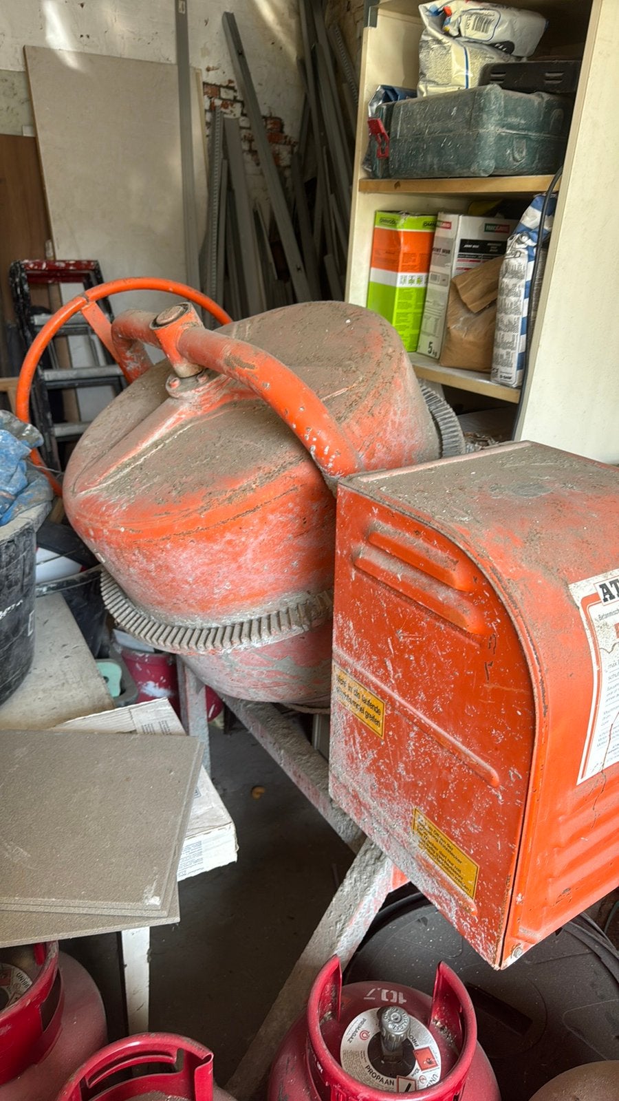Betonmixer Atika, Enlèvement, Comme neuf