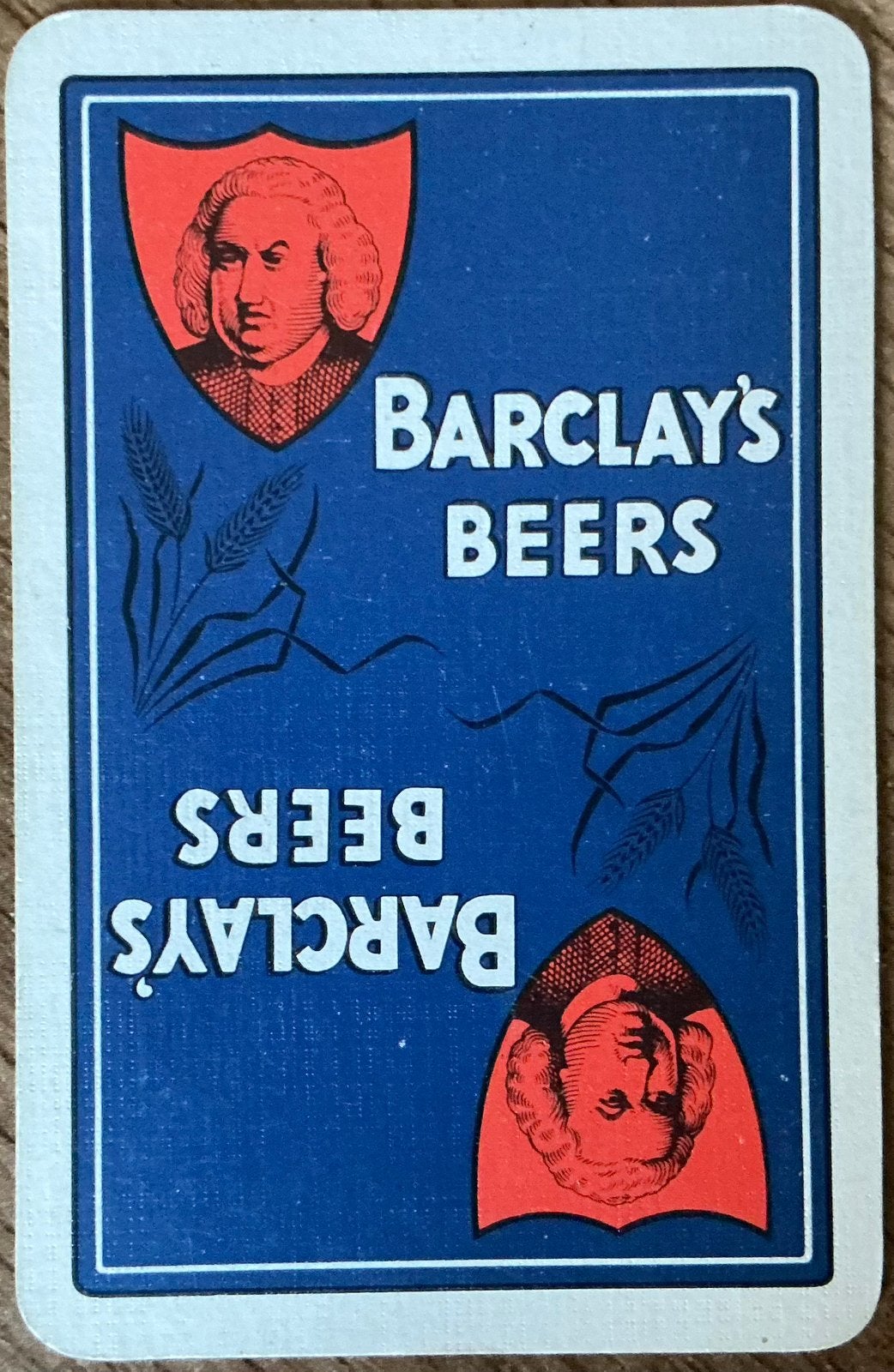 Speelkaart BARCLAY’S BEERS, Verzamelen, Speelkaarten, Jokers en Kwartetten, Ophalen of Verzenden, Zo goed als nieuw, Speelkaart(en)