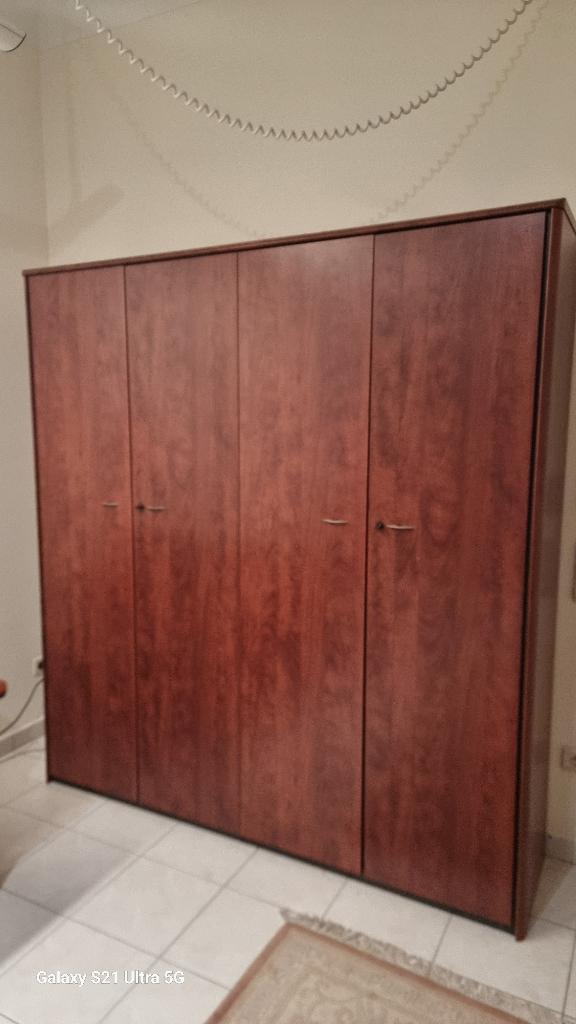 Complete inrichting bureau (kasten,tafel,bureau,ladeblokken), Ophalen, Gebruikt, Klassiek, hout