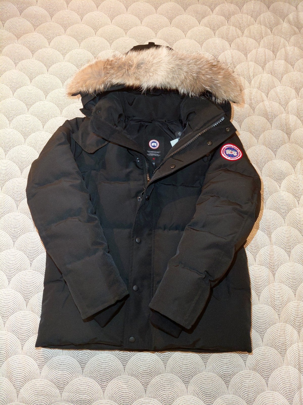 ️Canada Goose Wyndham Parka - maat M, Ophalen of Verzenden, Maat 48/50 (M), Zwart