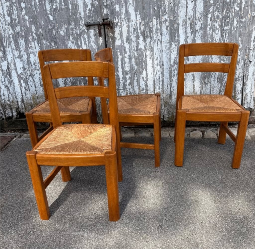 4 Regain Eetkamerstoelen, Ophalen, Gebruikt