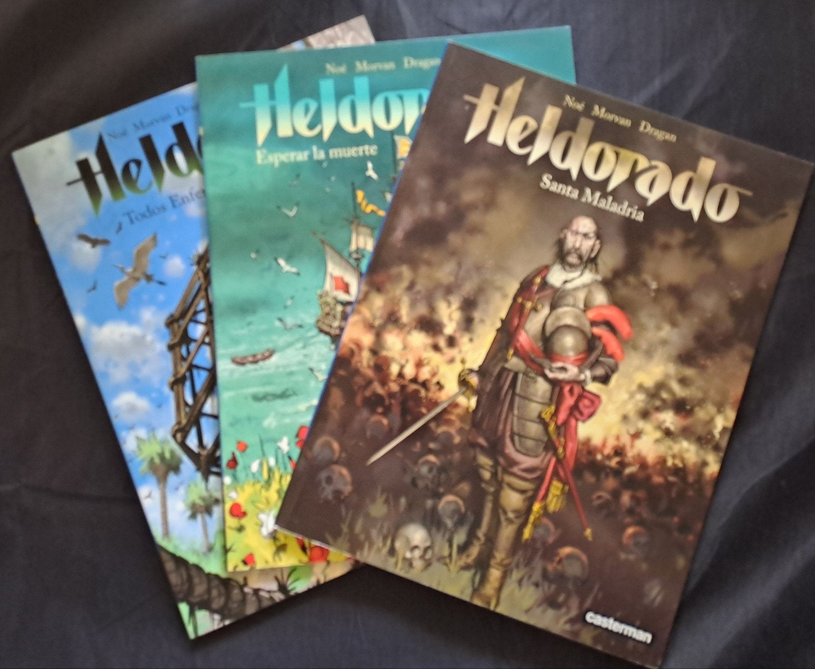 Volledige reeks Heldorado ( Noé - Morvan - Dragan ), Ophalen of Verzenden