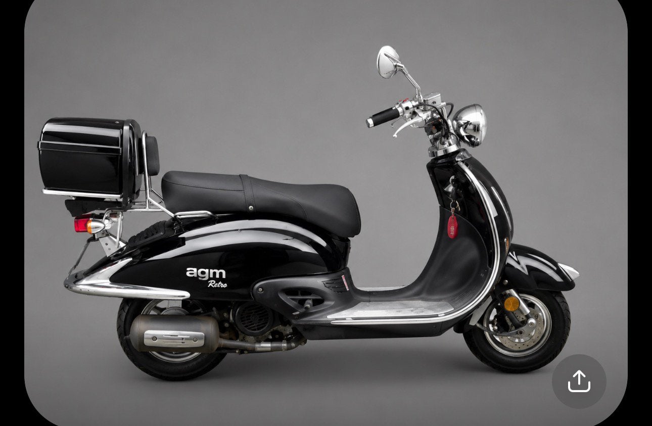 Agm scooter, Fietsen en Brommers, Ophalen, Zo goed als nieuw