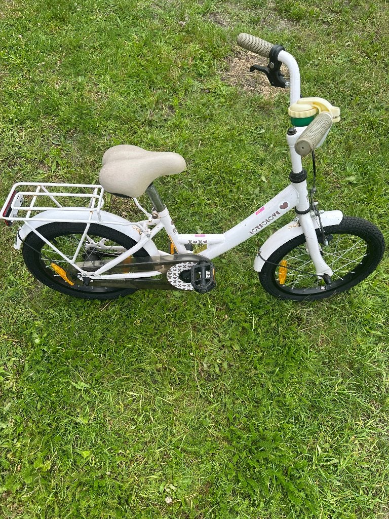 Kinder fiets, Fietsen en Brommers, Fietsen | Kinderfietsjes, 16 tot 20 inch, Velgrem, Zo goed als nieuw, Ophalen