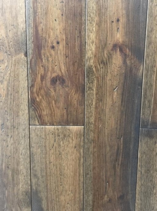 PARQUET LUXUEUX EN PIN VIEILLI, HUILÉ PRÊT À L'EMPLOI, Enlèvement