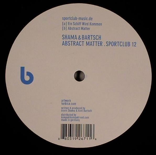 Shama & Bartsch — Matière abstraite, Enlèvement ou Envoi, Comme neuf