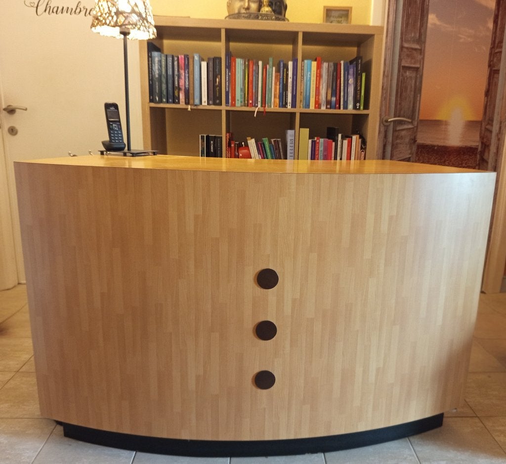 desk, Ophalen, Gebruikt, Hout