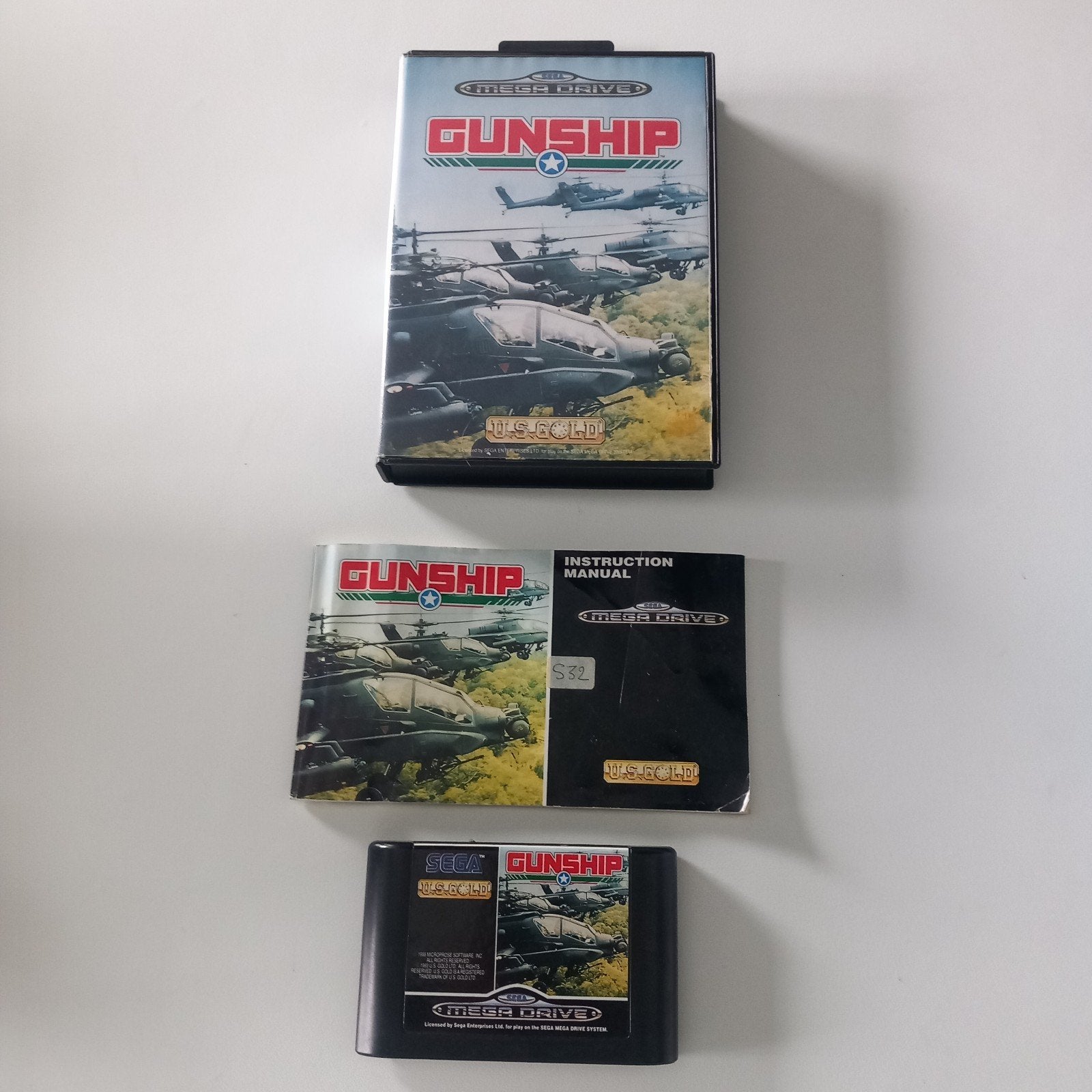 Gunship pour Sega Mega Drive, Enlèvement ou Envoi, Mega Drive
