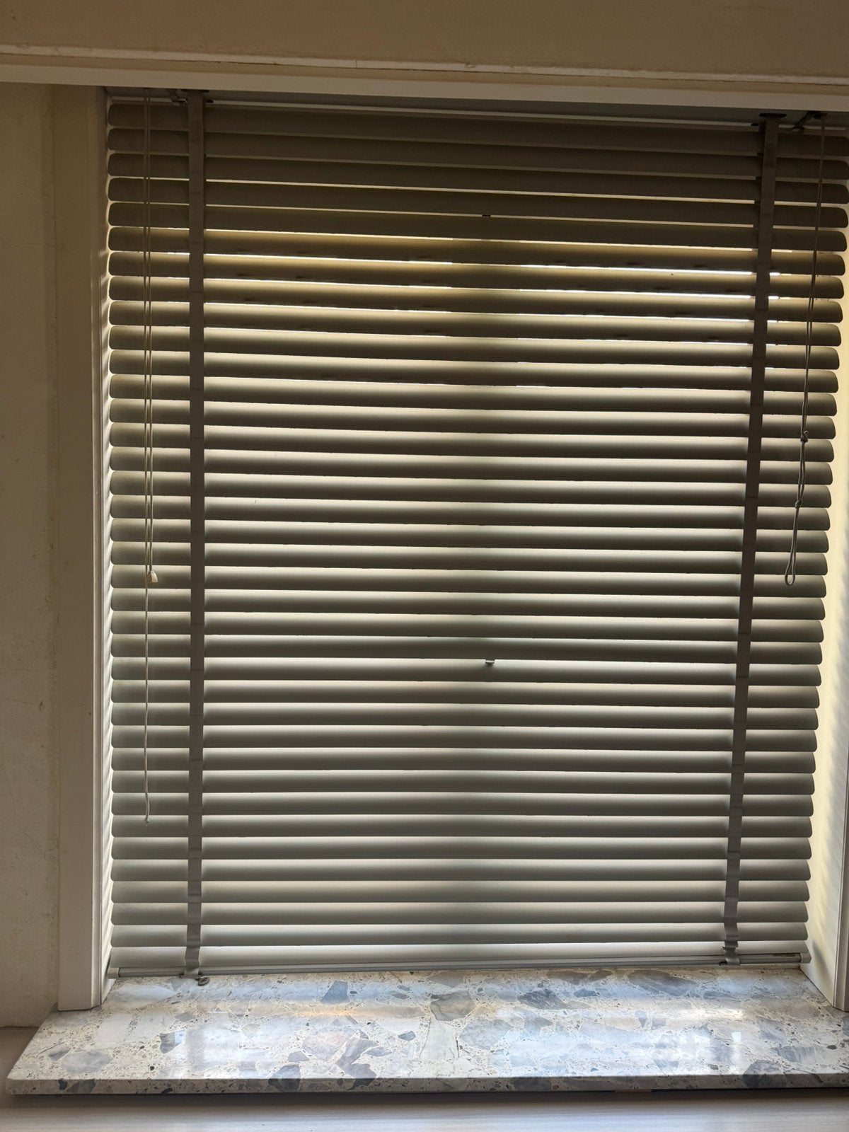Aluminium jaloezieën – 130  165 cm – goede staat, Huis en Inrichting, Ophalen, Jaloezie, Gebruikt, 165 cm