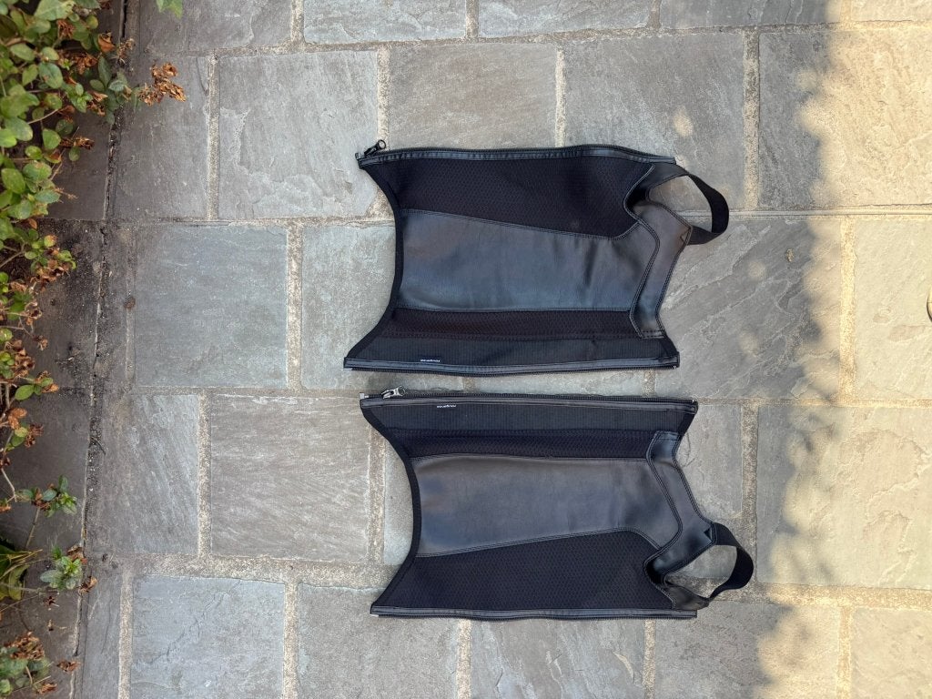 Paardrijchaps (Fouganza, 12 jaar, H 35 cm), Autres tailles, Comme neuf, Enlèvement, Enfants