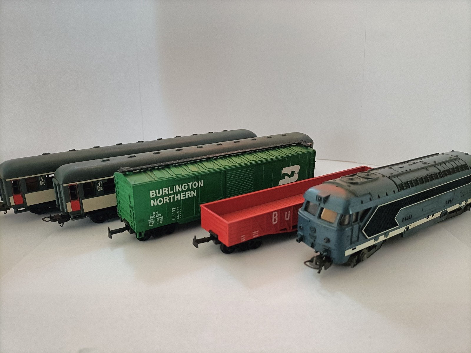 Leuke vintage Lima H0 treinset – Getest & Werkend! (5-delig), Hobby en Vrije tijd, Ophalen, Analoog, Lima, Gelijkstroom
