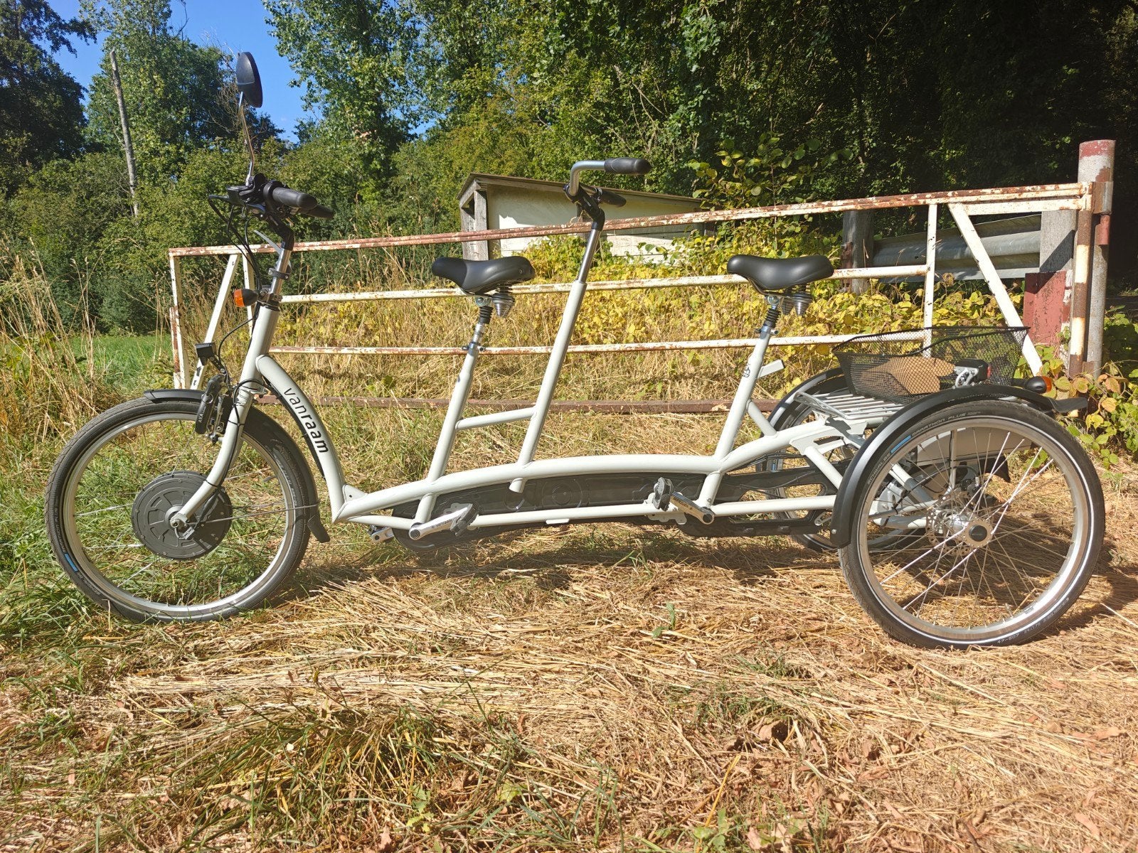 Van Raam Twinny Plus driewieltandem, Ophalen