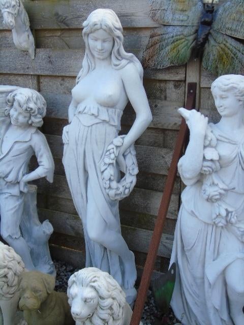 statue jardin femme seins nue xxl , soldé !, Enlèvement, Neuf, Béton, Homme