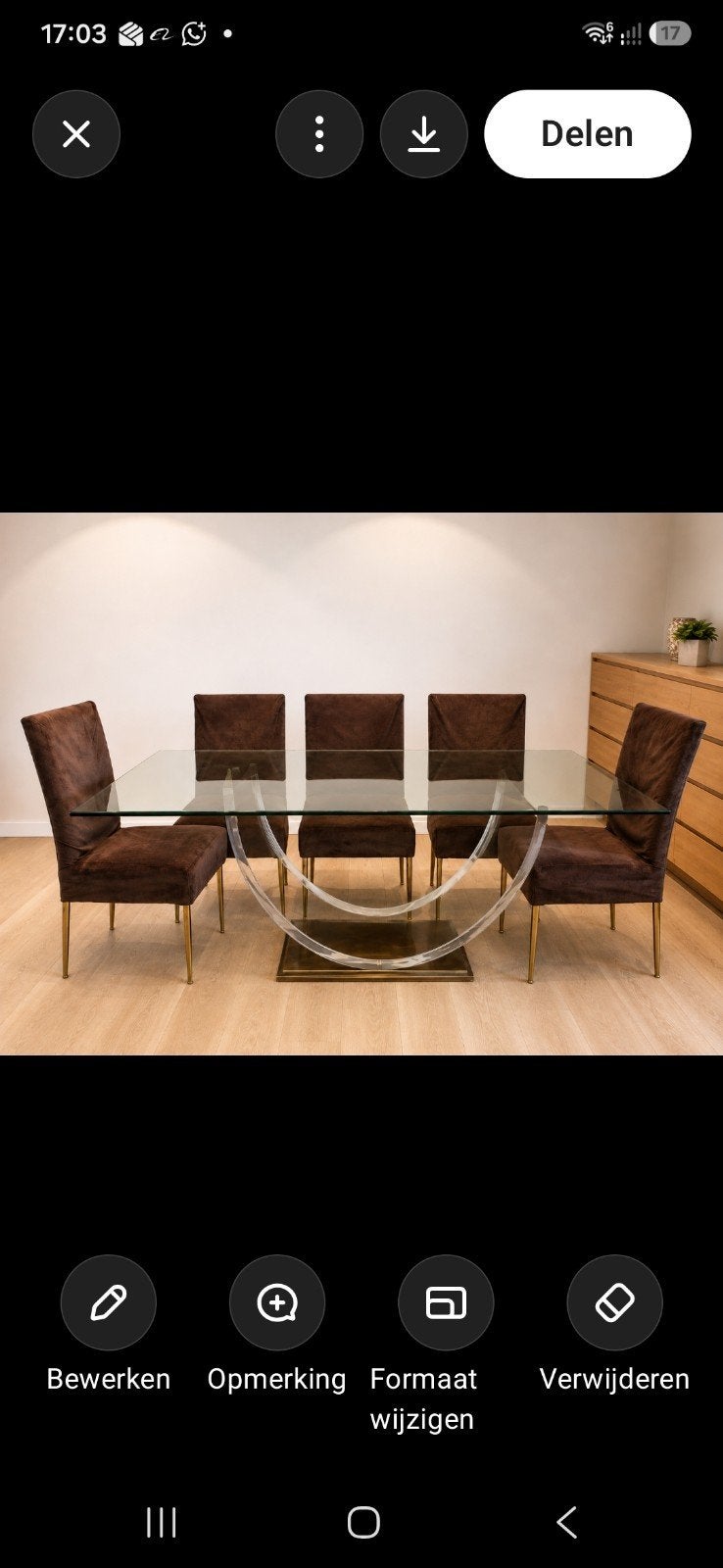eettafel te koop, Ophalen, Eettafel
