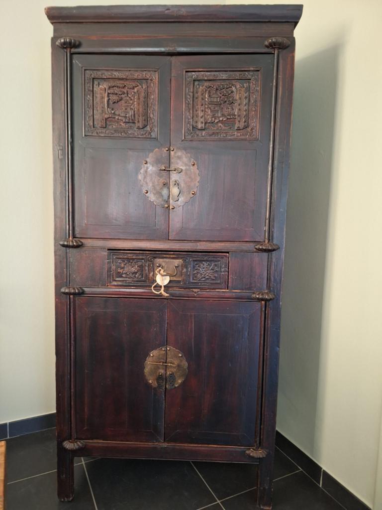 Chinese kast, Antiek en Kunst, Ophalen