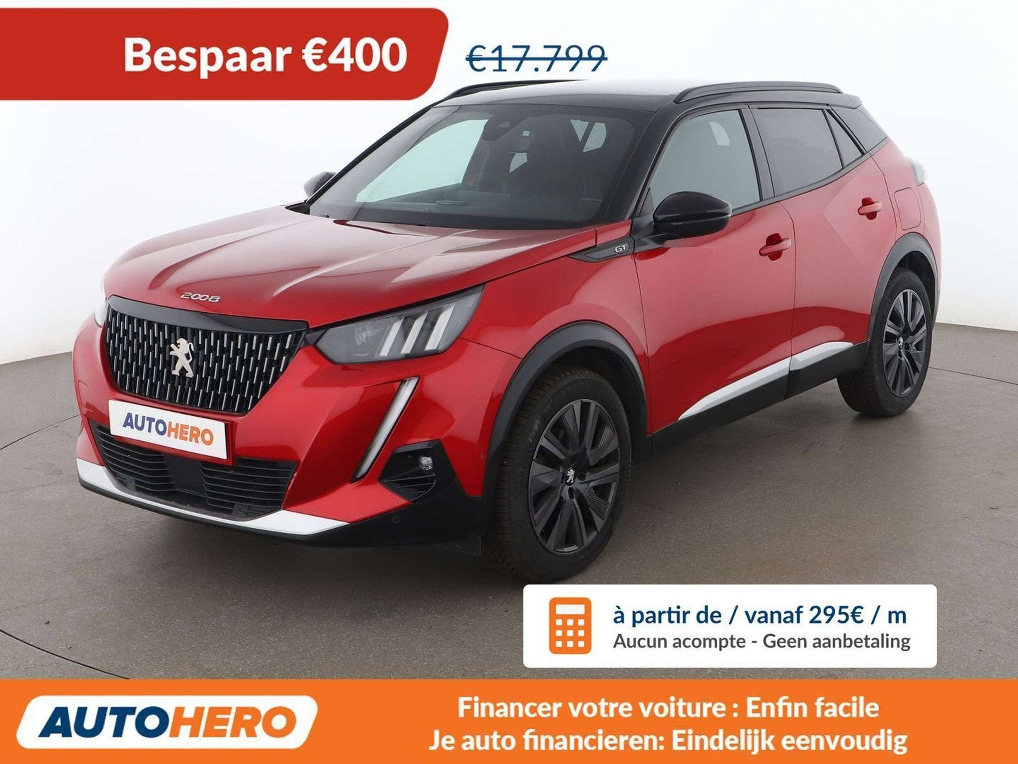 Peugeot 2008 1.2 PureTech GT (bj 2022, automaat), 1199 cc, https://public.car-pass.be/vhr/a16e3357-a0f3-433b-a7ab-cd8c2aecfe18
