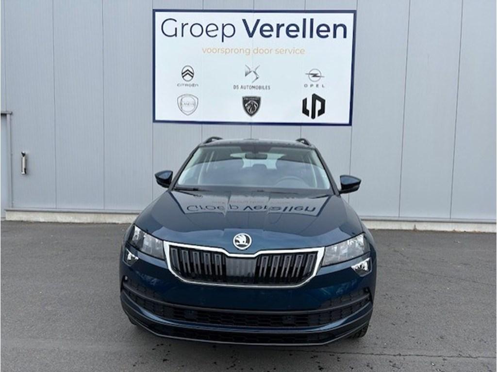 Skoda Karoq TSI Ambition, Auto's, Skoda, https://public.car-pass.be/vhr/5128c038-9ae2-46ac-85c2-489c9024ea84, Blauw, Karoq, Bedrijf