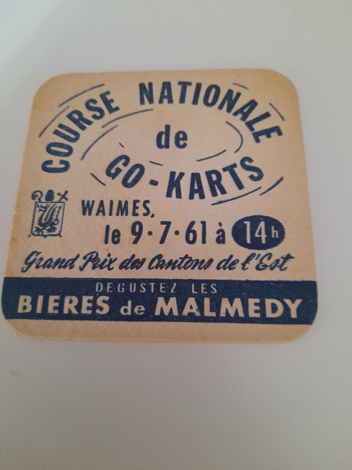bierviltje bieres de malmedy, Verzamelen, Ophalen of Verzenden