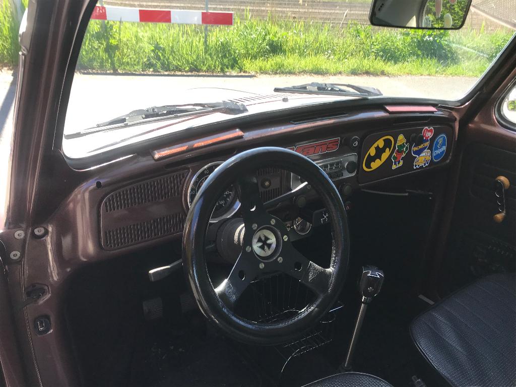 Dikke en goede VW Kever Aubergine met airride, foto 8