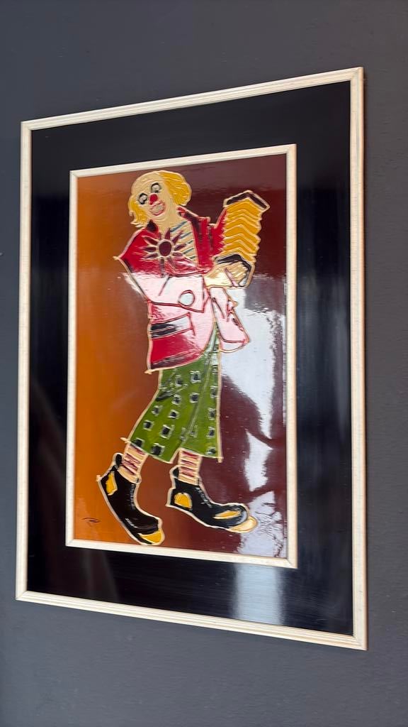 Tableau clown, Antiquités & Art, Enlèvement ou Envoi