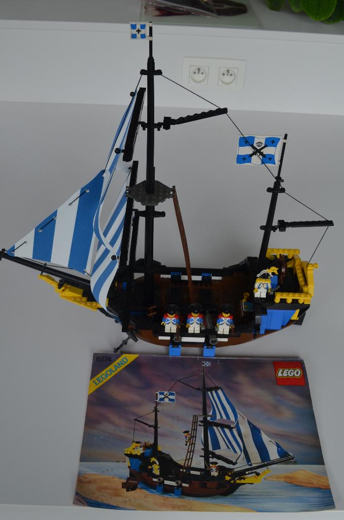 Lego: nr. 6274 Caribbean Clipper., Kinderen en Baby's, Speelgoed | Duplo en Lego, Gebruikt, Lego, Compleet, Complete set