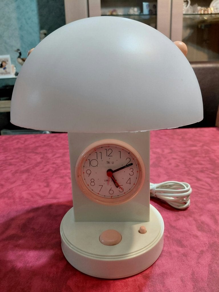 wekker/nachtlamp, Ophalen, Zo goed als nieuw, Analoog