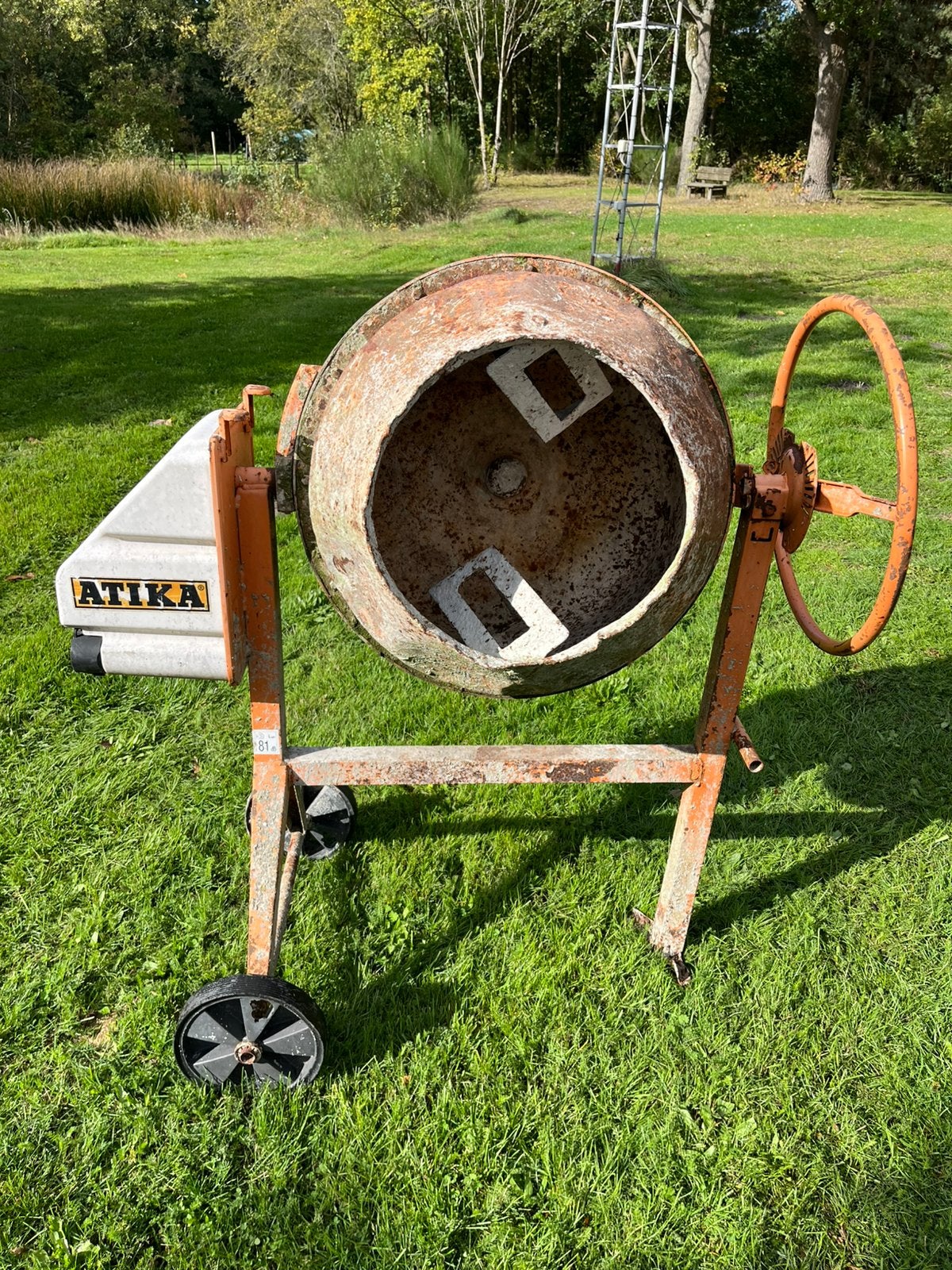 Gebruikte betonmolen, Doe-het-zelf en Bouw, Ophalen, Gebruikt