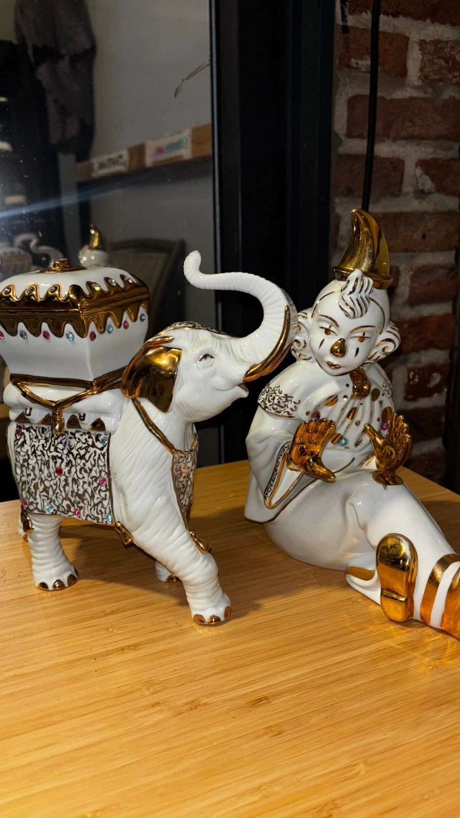 Magnifiques figurines en porcelaine vintage, Enlèvement, Comme neuf