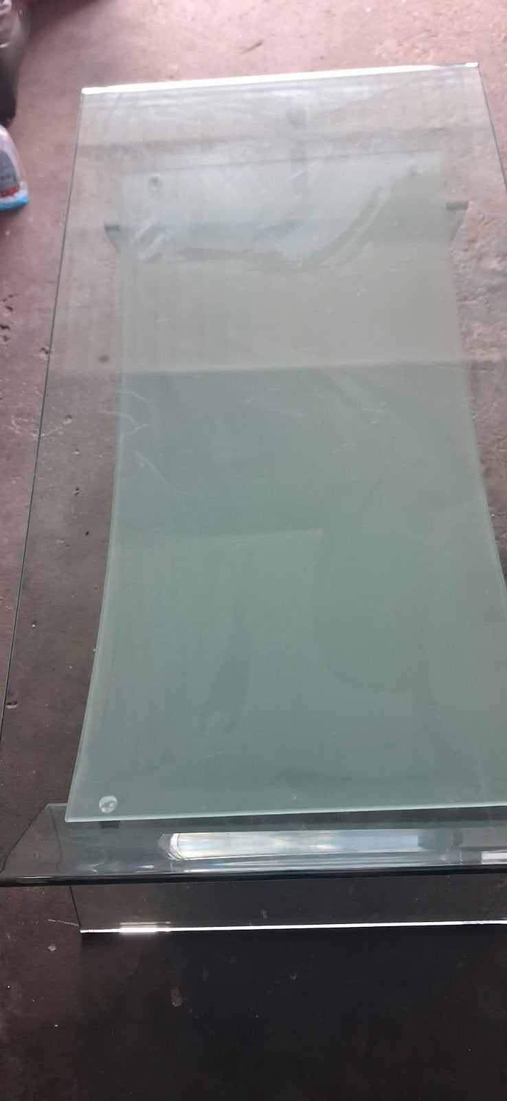 a vendre  table de salon  en verre  100euro, Verre, Enlèvement, Utilisé, En verre