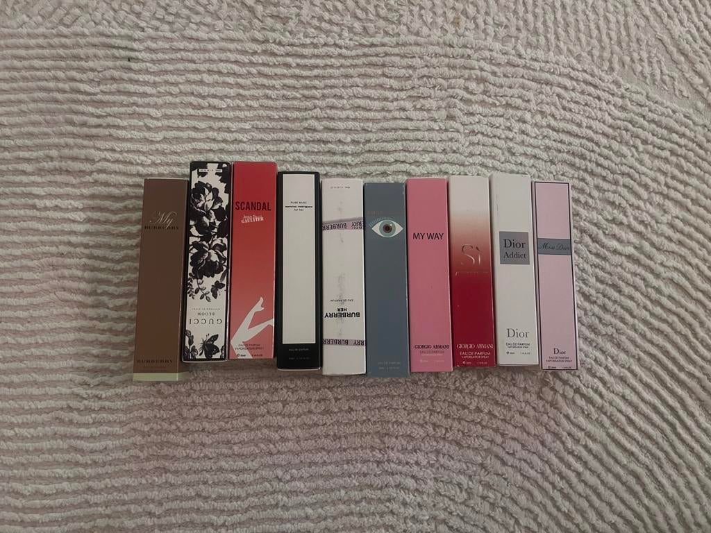 Parfum de poche en lot (femme/homme), Ophalen, Zo goed als nieuw